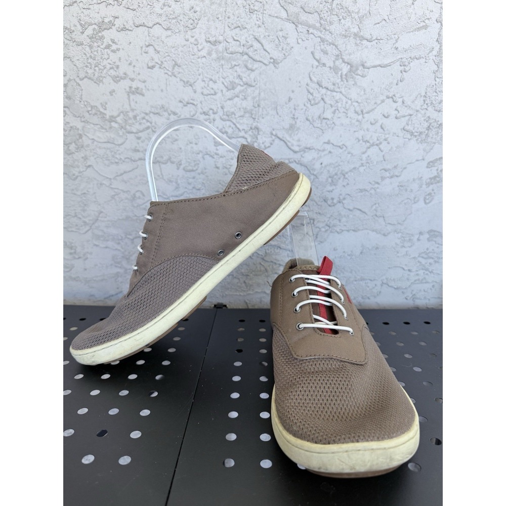 OluKai Nohea Moku Sneakers Mens 9 Brown 10283-RK13 Slip On Low‎ Top Shoes 42 EU - Picture 6 of 9